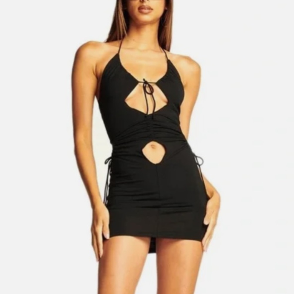 I.AM.GIA SVANA Black Mini Dress
